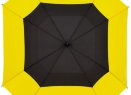 Квадратный зонт-трость Octagon, черный с желтым