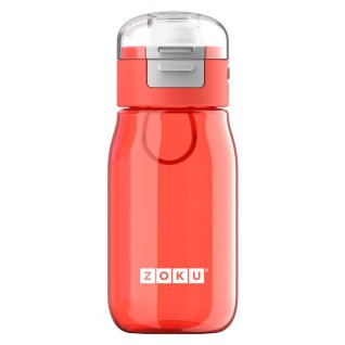 Детская бутылка для воды Zoku, красная