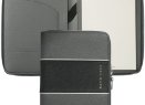 Набор Gear: папка с блокнотом и ручка, серый