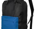 Рюкзак Niels, черный с синим