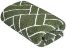 Полотенце махровое Tiler Medium, зеленое