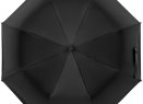 Зонт складной с защитой от УФ-лучей Sunbrella, ярко-синий с черным
