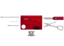 Набор инструментов SwissCard Lite, красный