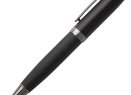 Набор Hugo Boss: визитница с аккумулятором 4000 мАч и ручка, черный