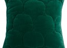 Чехол на подушку бархатный «Хвойное утро», зеленый