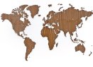 Деревянная карта мира World Map Wall Decoration Exclusive, орех