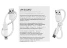 Aккумулятор Uniscend Quick Charge Wireless 10000 мАч, белый