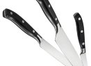Набор кухонных ножей Victorinox Forged Chefs, черный