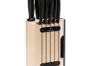 Набор кухонных ножей Victorinox Swiss Classic в деревянной подставке с овощечисткой