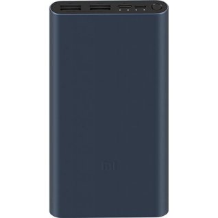 Внешний аккумулятор Mi Power Bank 3, 10000 мАч, сине-черный