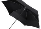 Складной зонт Alu Drop S, 5 сложений, механический, черный