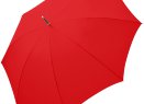 Зонт-трость Fiber Golf Fiberglas, красный