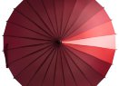 Зонт-трость «Спектр», красный