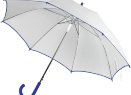 Зонт-трость Unit White, белый с синим