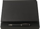 Набор Hugo Boss: папка с аккумулятором 8000 мАч и ручка, черный