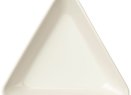 Тарелка Teema, треугольная, белая