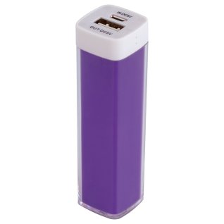 Внешний аккумулятор Bar, 2200 мАч, ver.2, фиолетовый